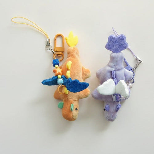 Adorable Dragon Plush Charms – novelty & toys (view 1)