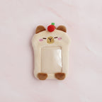 Cute Critter Phone Pouch Charm - Cream Capybara