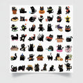 Black Cat Sticker Sheet Collection Pack – stationery (view 1)