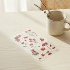 Pressed Rose Sticker Sheet Set - Rose Garden