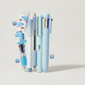 Cute Dinosaur Pen & Stationery Set - Blue 6-Piece Set (view 1)