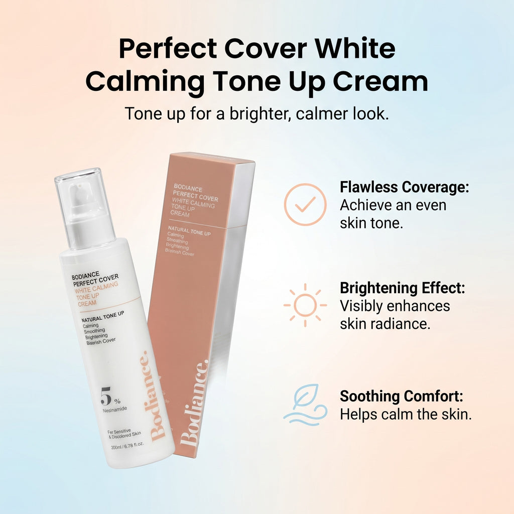 Perfect Cover White Calming Tone Up Cream 200ml