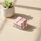Mini Keyboard Cap Keychain - Pink Dot