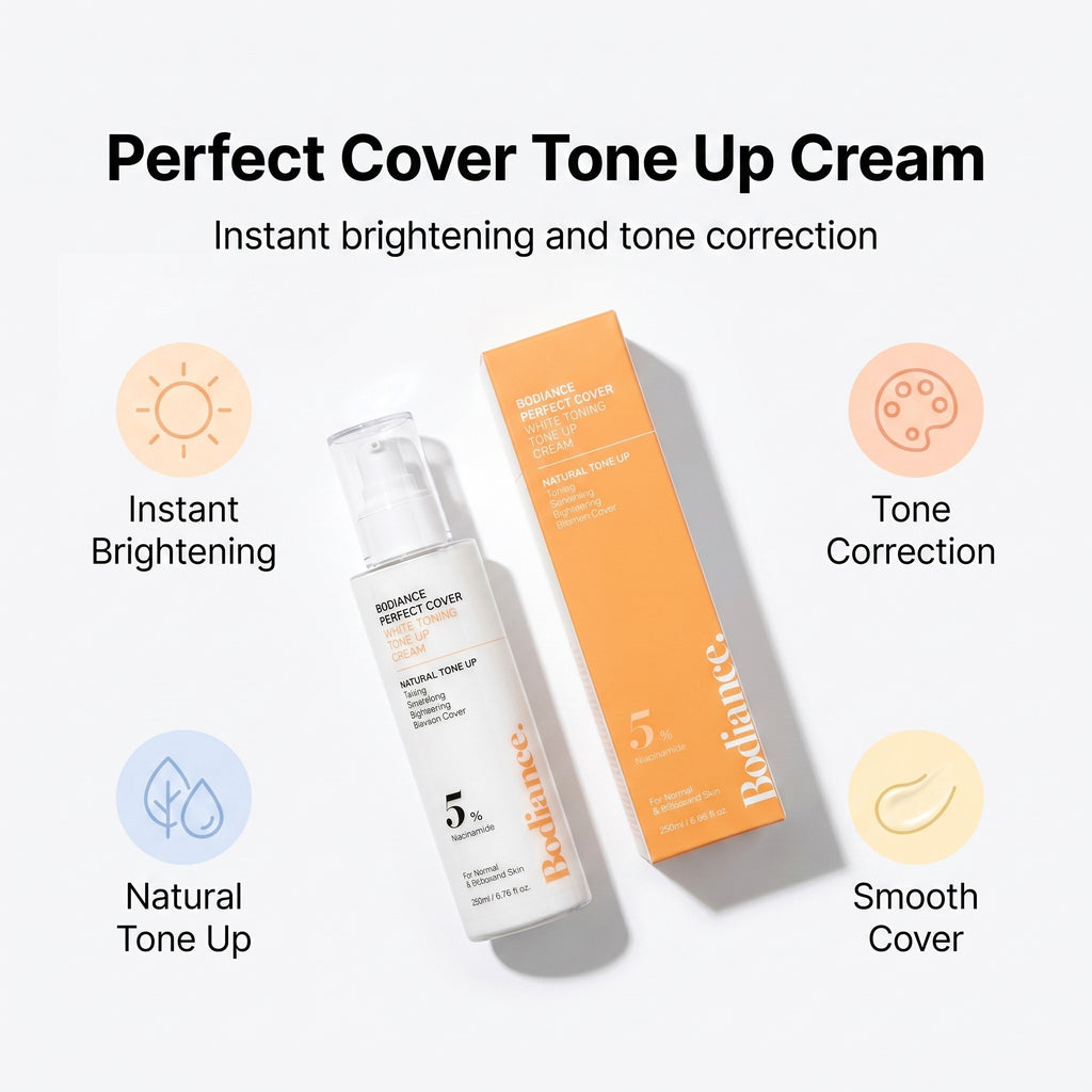 Perfect Cover White Toning Tone Up Cream 200ml