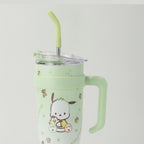 Cute Character Insulated Tumbler With Straw Green – novelty & toys (view 1)