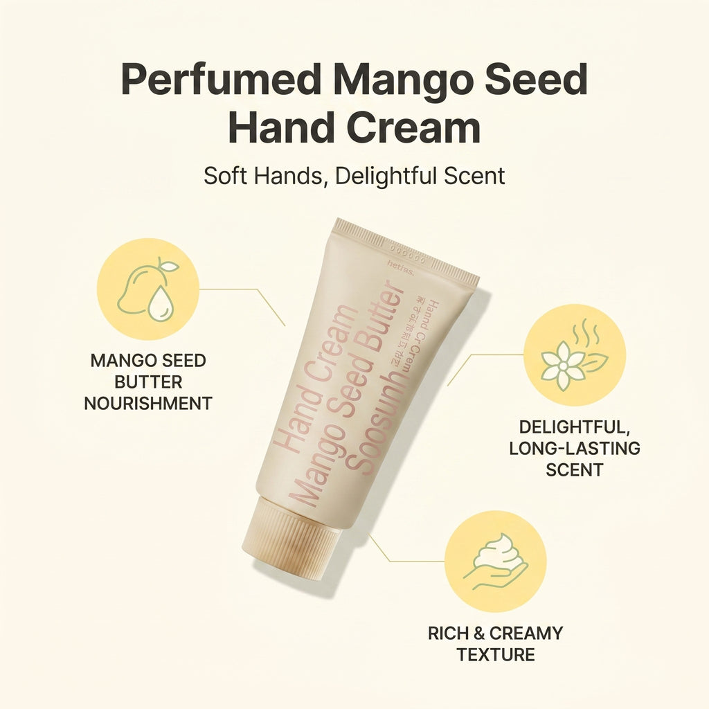 Perfumed Mango Seed Butter Hand Cream (Soosunhwa) 50ml