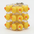 Stacked Dumpling Keychain - Yellow