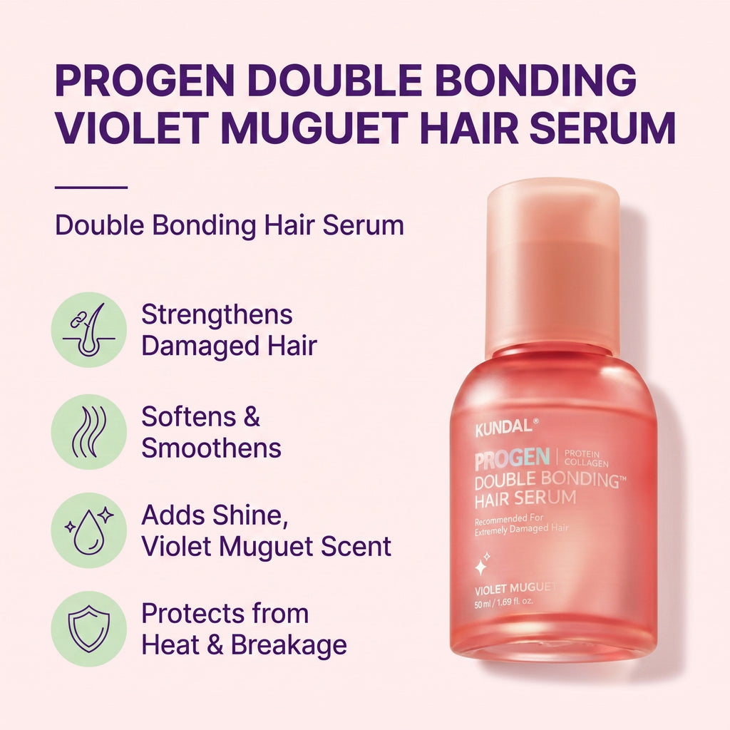 PROGEN DOUBLE BONDING VIOLET MUGUET HAIR SERUM 50ML