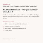 Numbuzin No.2 Rose PDRN Collagen Plumping Sheet Mask (5EA) – Korean sheet mask (view 1)