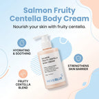 Salmon Fruity Centella Body Cream 300g