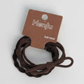 Braided Brown Hair Tie Set – hair accessories (view 1)