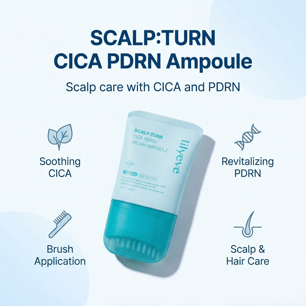 SCALP:TURN CICA PDRN BRUSH Ampoule 100ml