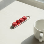 Light-Up Heart Keychain - Red