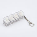 Mini Mechanical Keyboard Keychain - White Switch