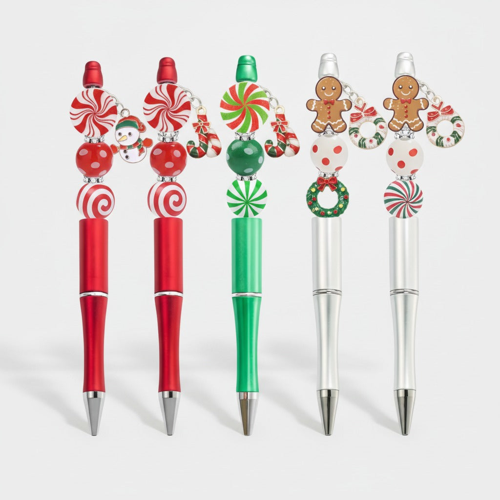 Holiday Charm Pen & Charm Set - Holiday Assort