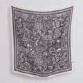 Paisley Bandana Scarf - Classic Charcoal