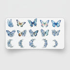 Blue Butterfly Dream Sticker Sheet Set – stationery (view 1)
