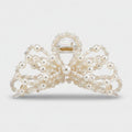 Pearl Beaded Butterfly Hair Claw Clip – hair accessories (view 1)