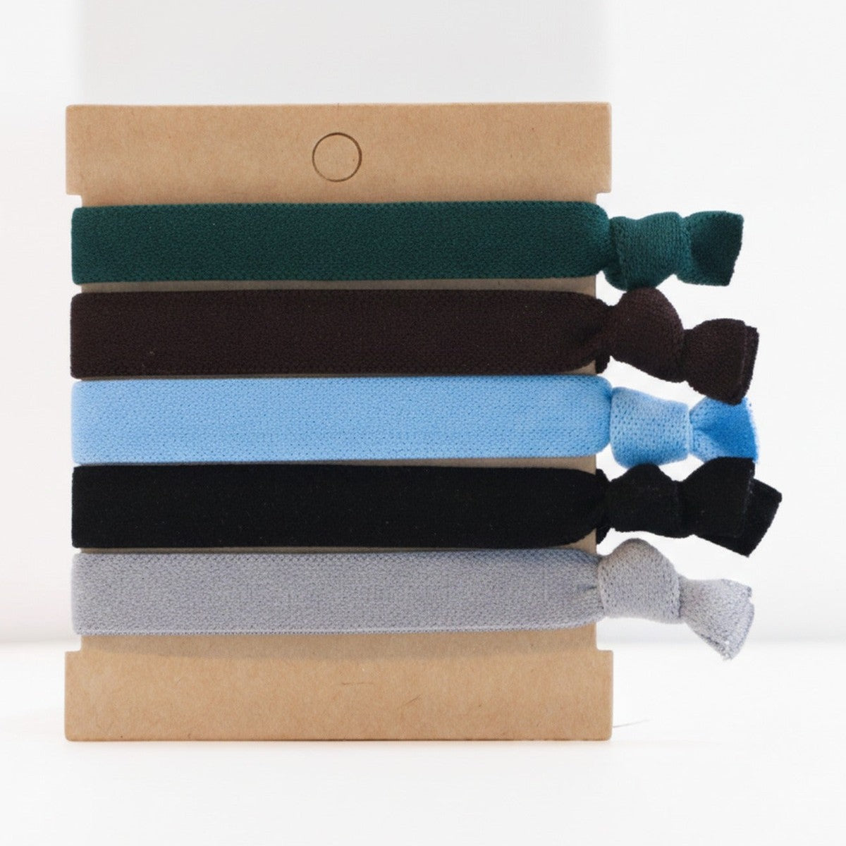 Hair Tie Set with Bow Knot Details – hair accessories (view 1)
