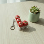 Watermelon Keycap Keychain - L-Shape