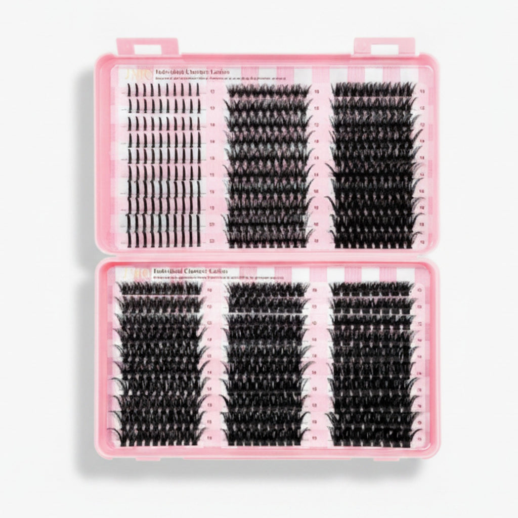 Individual Cluster Lashes Mixed Volume Set – Korean beauty tool (view 1)