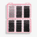 Individual Cluster Lashes Mixed Volume Set – Korean beauty tool (view 1)