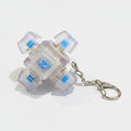 Clear Keycap Cluster Keychain