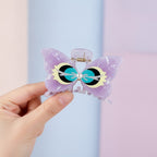 Butterfly Wing Hair Claw - Purple Butterfly