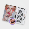 Magnetic Eyeliner Liquid Eyelash Set Black – Korean beauty tool (view 1)