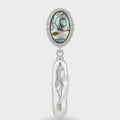 Baroque Pearl Statement Dangles - Silver