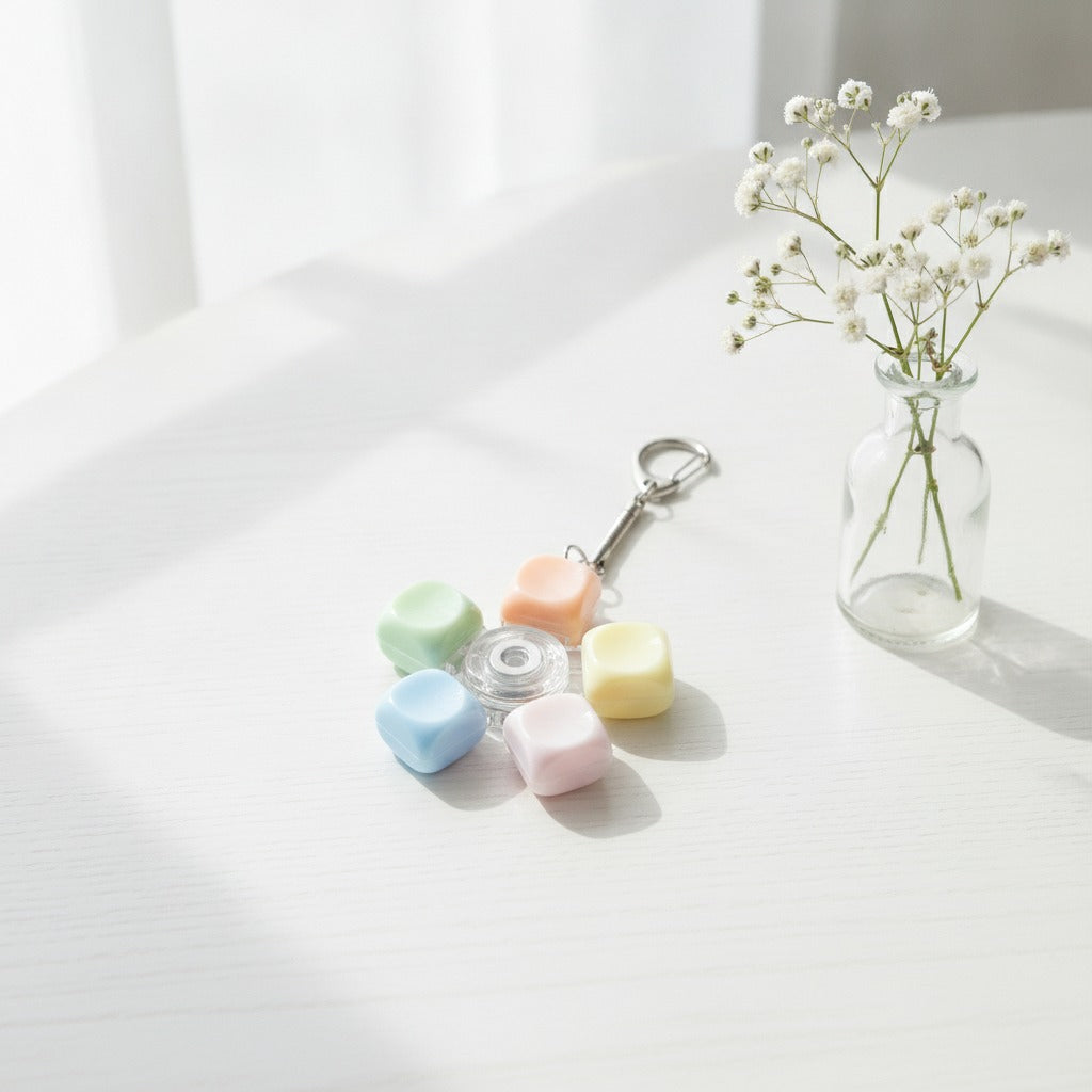 Pastel Pop Fidget Keychain - Pastel Candy