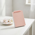 Spiral Lined Mini Notepad - Cherry Pink