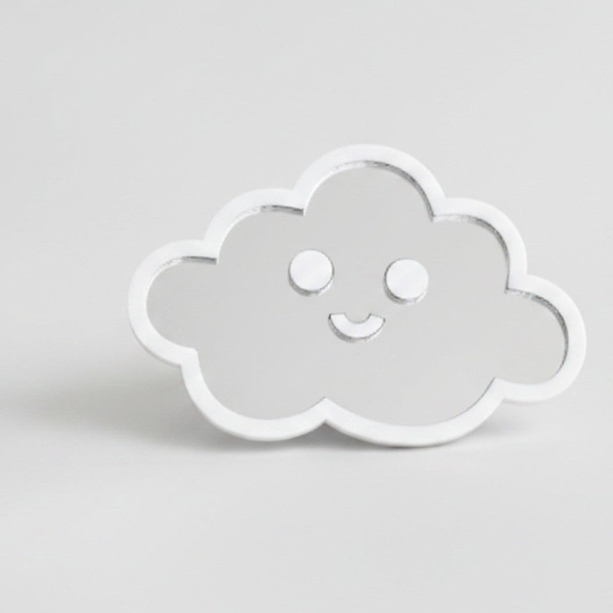 Happy Cloud Phone Grip - White