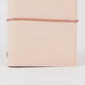 Blush Pink Elastic Band Hardcover Notebook – stationery (view 1)