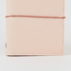 Blush Pink Elastic Band Hardcover Notebook – stationery (view 1)