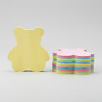 Pastel Bear Sticky Notes Set Multi-Color – stationery (view 1)