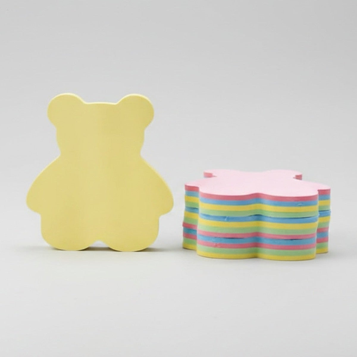 Pastel Bear Sticky Notes Set Multi-Color – stationery (view 1)