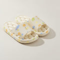 Cream Soft Mushy Feeling Polka Dot Shower Slides – apparel accessories (view 1)
