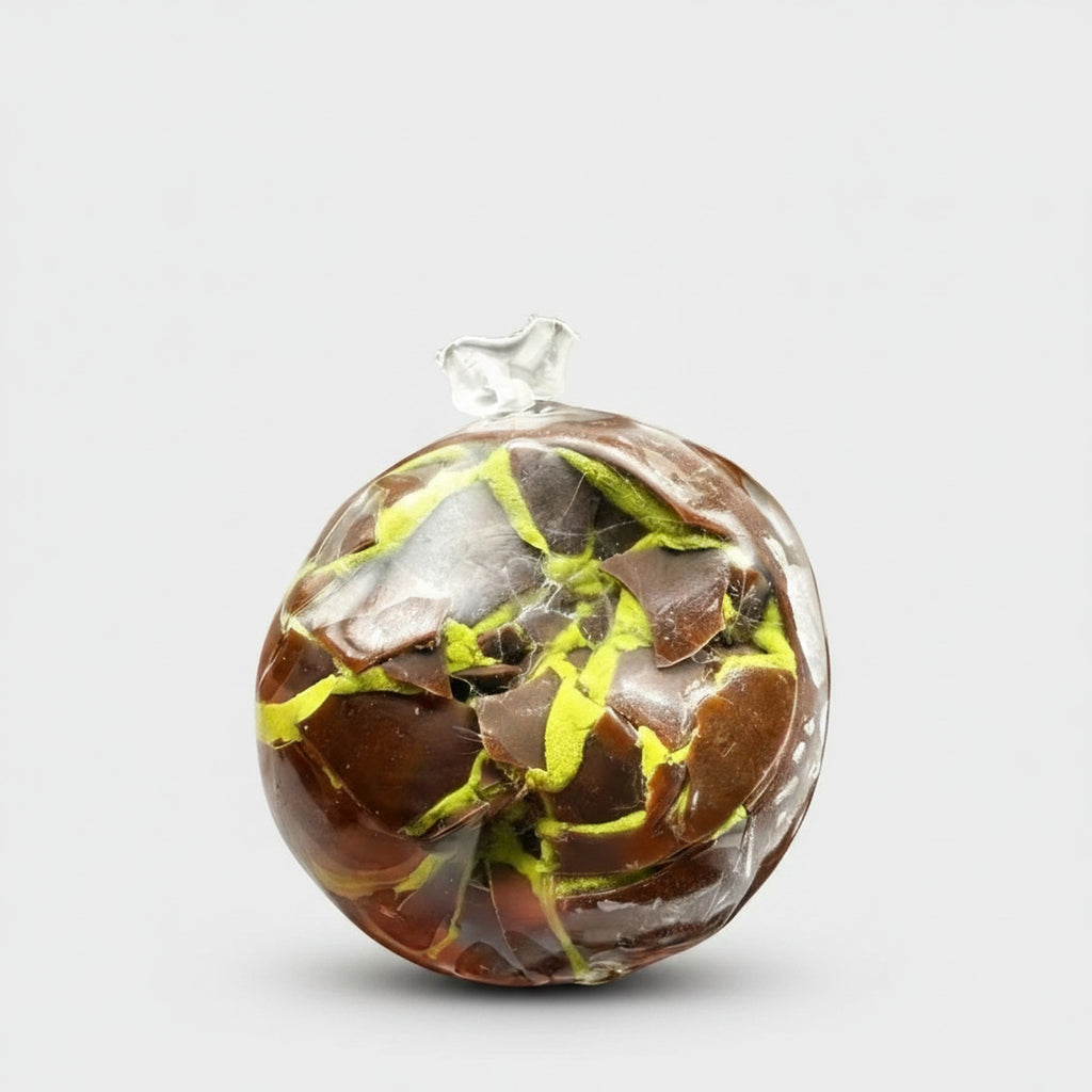 Crispy Bubble Squishy Ball - Crushed Ice Orange