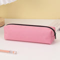 Simple and portable pencil case for elementary school students - Pink