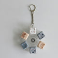 Spin Wheel Animal Face Keychain - Kitty Squad