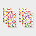 Colorful Star Sticker Sheets Pack – stationery (view 1)