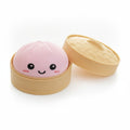 Bao Bun Squishy - Pink With Lid