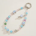 Colorful Aesthetic Beaded Bag Keychain Charm – bags & wallets (view 1)