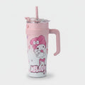Pink Melody Cartoon Character Tumbler With Handle – novelty & toys (view 1)