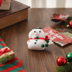 Snowman Pom-Pom Squishy - Classic Snowman