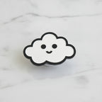 Happy Cloud Phone Grip - Black