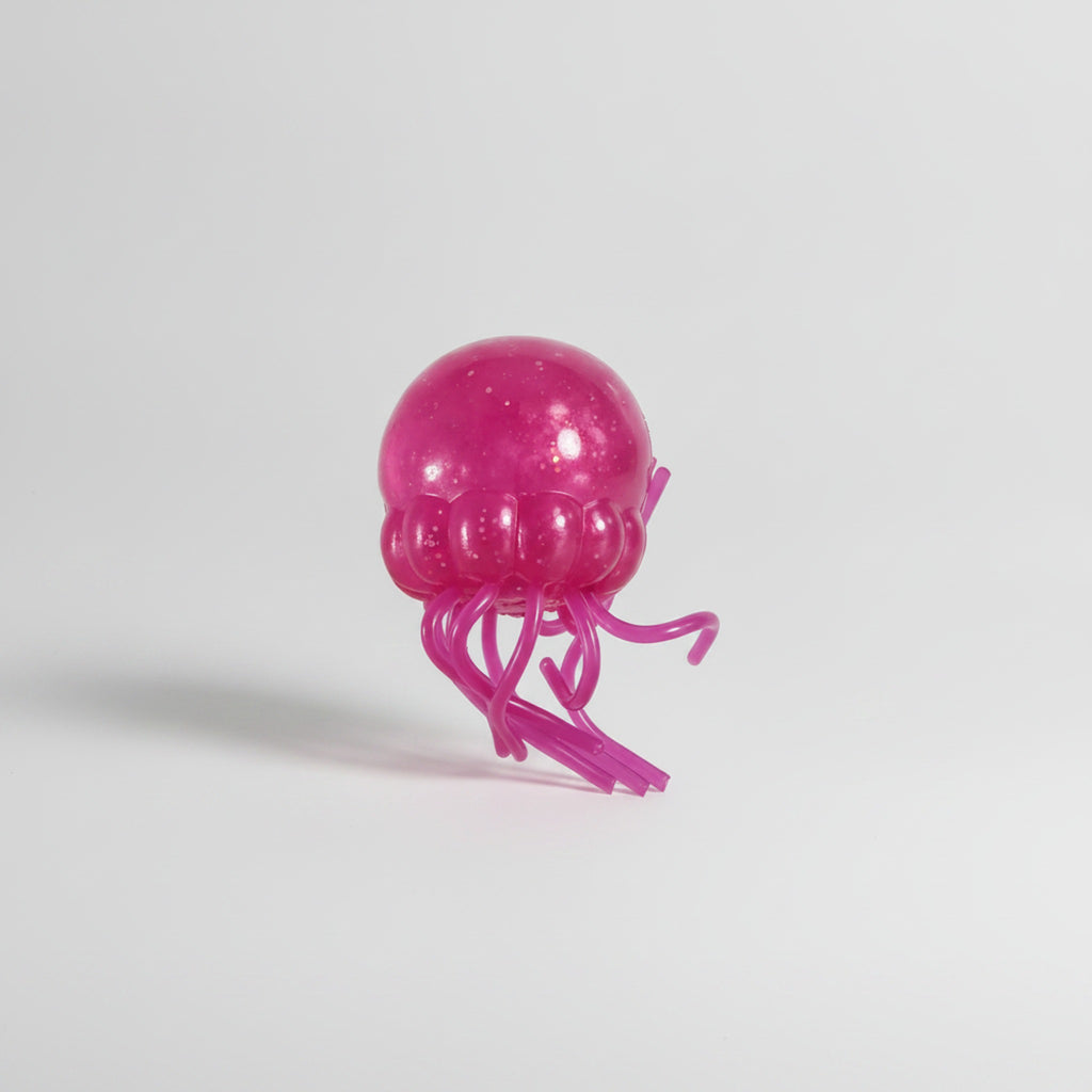 Glow-in-the-Dark Jellyfish Squishie - Pink
