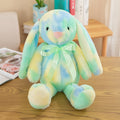 Cute colorful lop-eared rabbit doll - Green