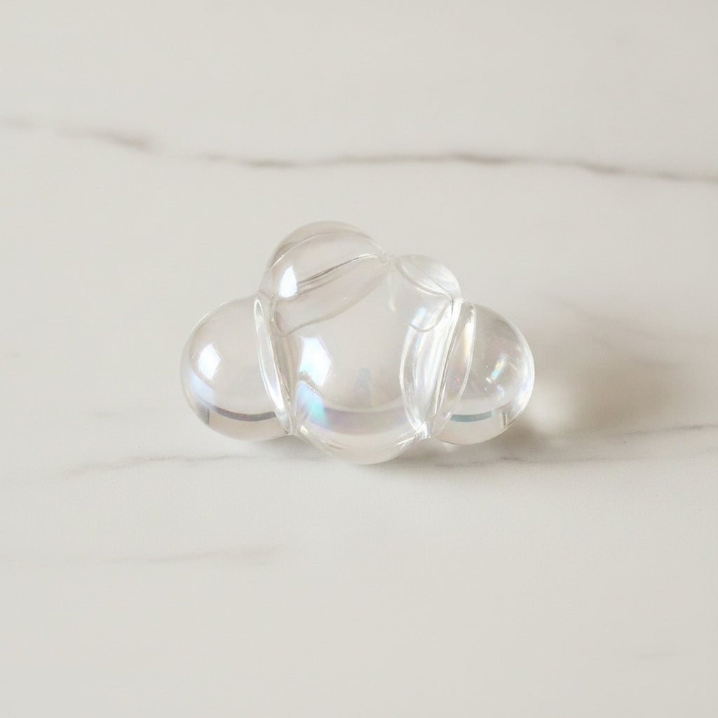 Cloud Bubble Phone Grip - Clear Aurora